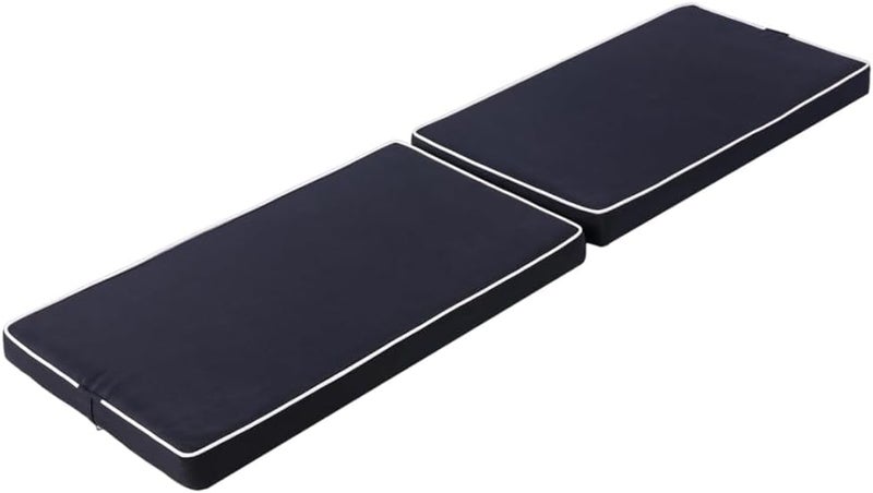 STenkl-D Boat Seat Cushion, Waterproof PU Leather Boat Bench/Seat Cushions, High Density Thick Sponge Bench Cushion, Removable Boat Seat Mat Soft(Length 56" x Width 15.6" x Height 2.8") - Image 1